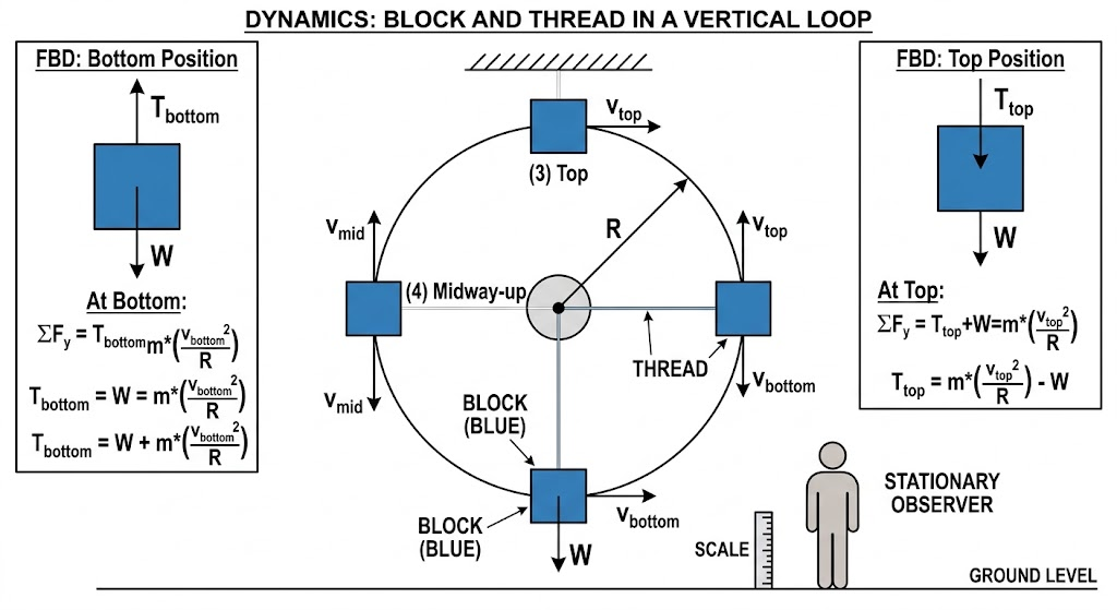 Motion in a vertical Loop